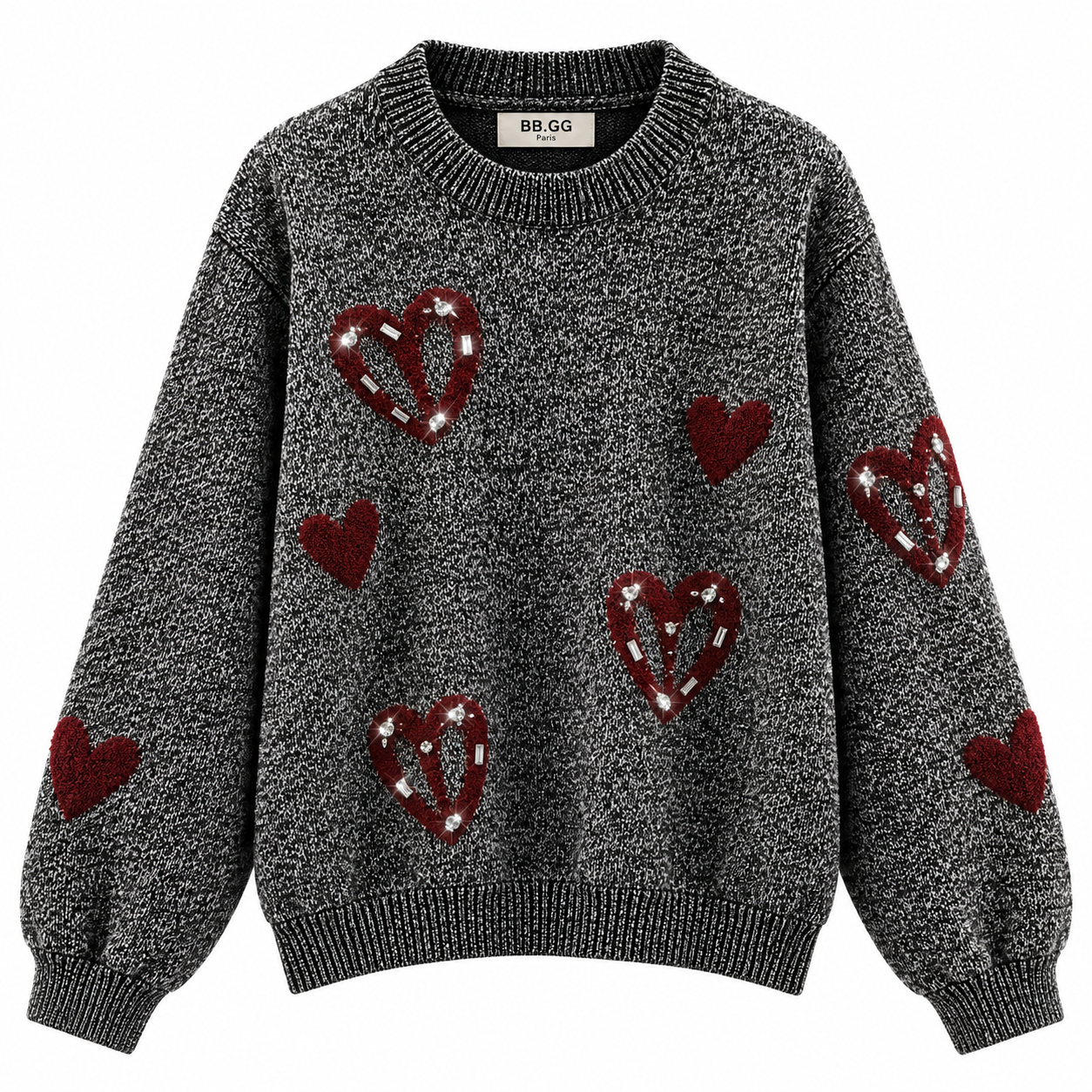 Amour Heart Knit