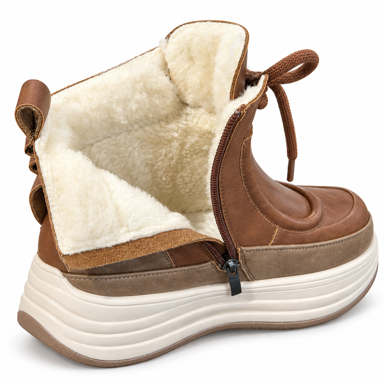 Aster Cozy Platform Booties