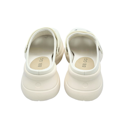 Causal Clogs Slip Platform Shoes