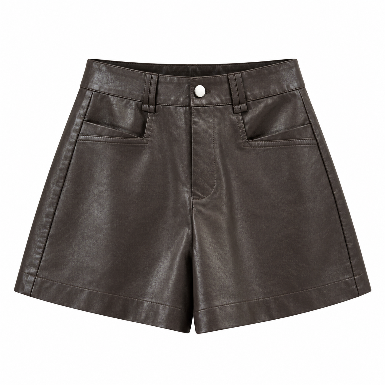 Rebel Leather Shorts