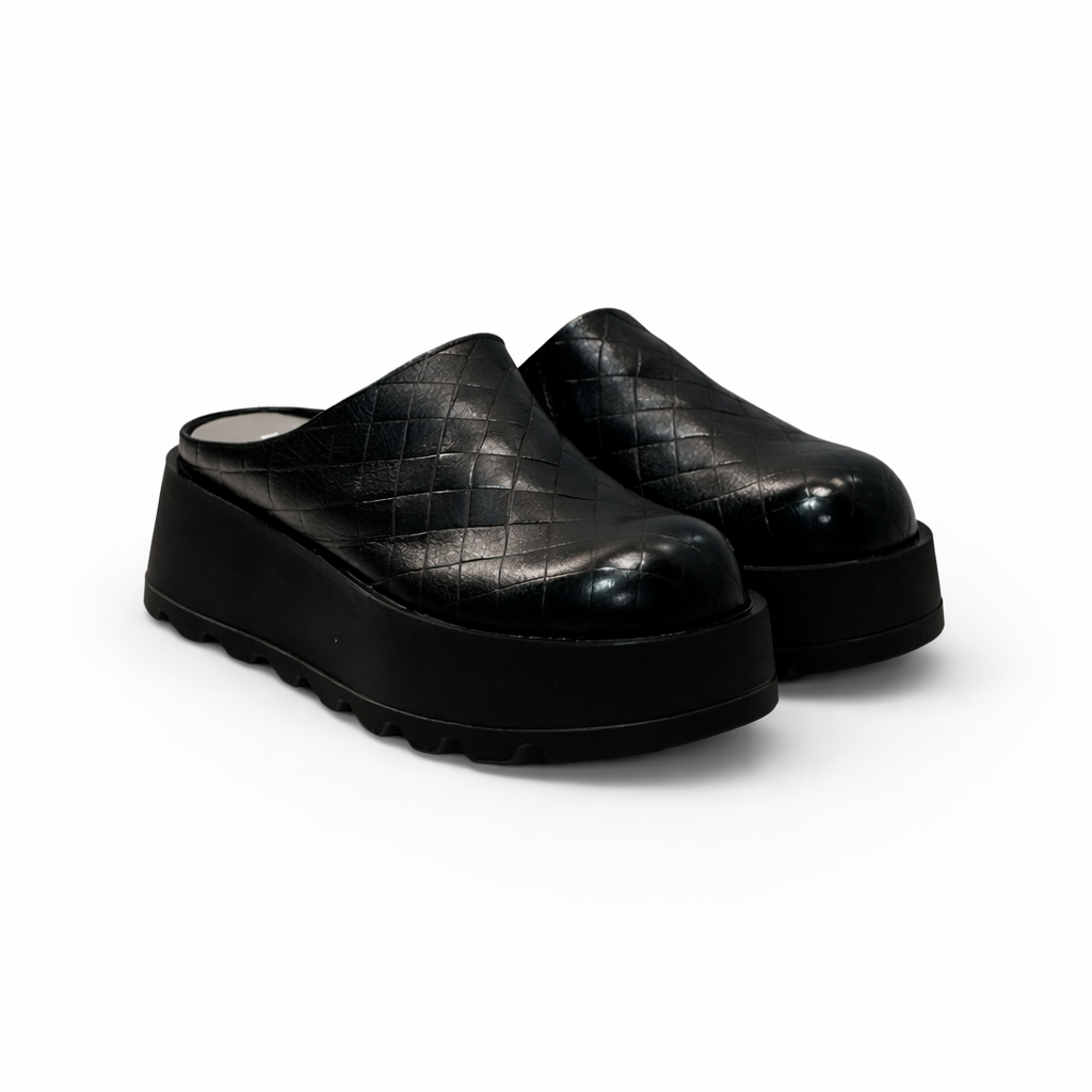 Woven Rise Mule 65