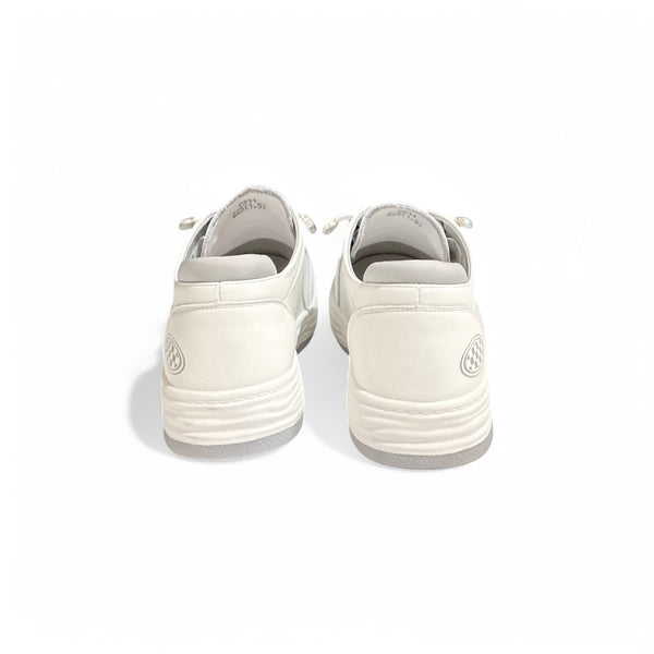Two-Tone Calfskin Everyday Sneakers