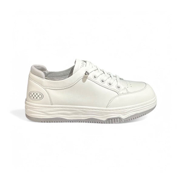 Two-Tone Calfskin Everyday Sneakers