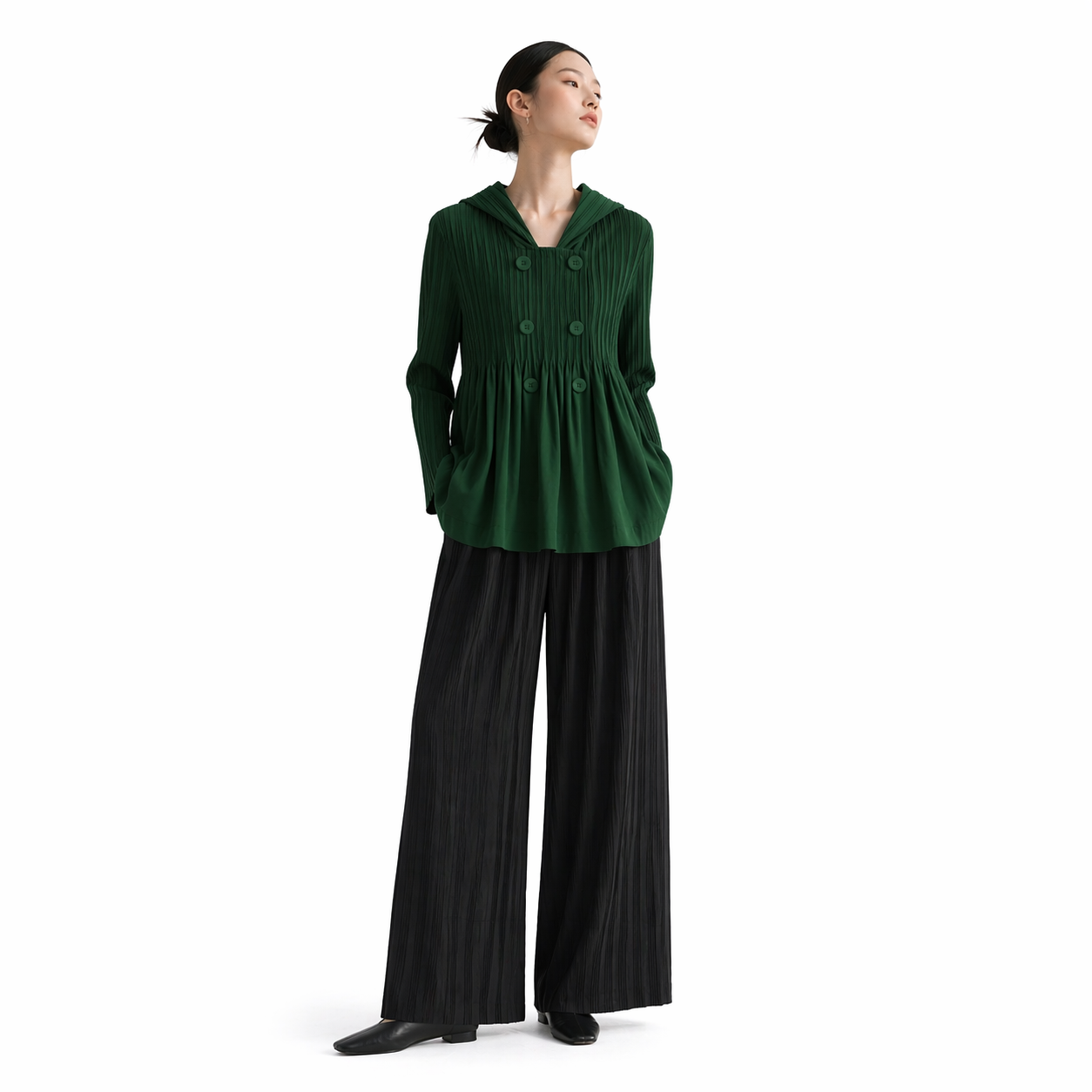Veil Pleat Jacket