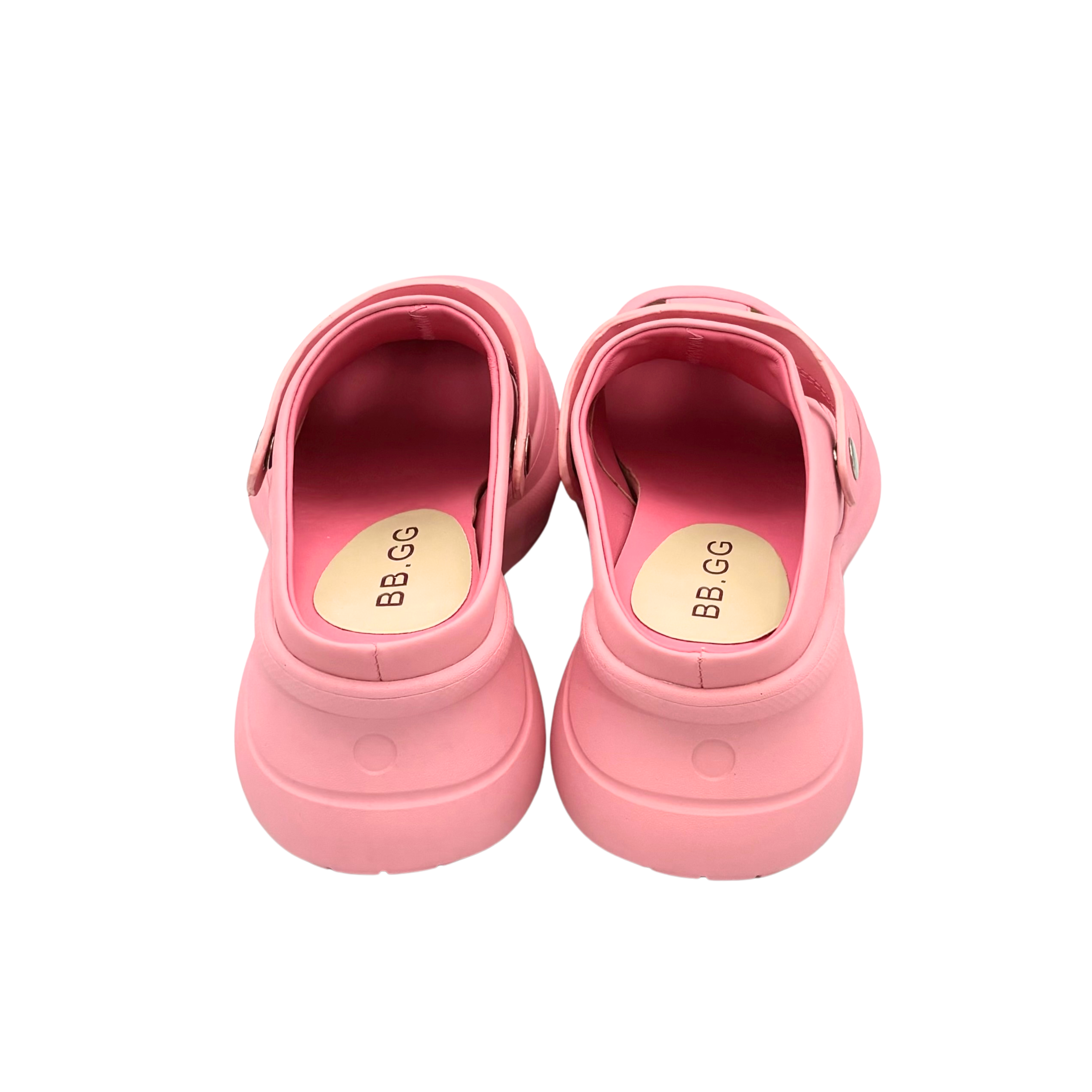 Causal Clogs Slip Platform Shoes