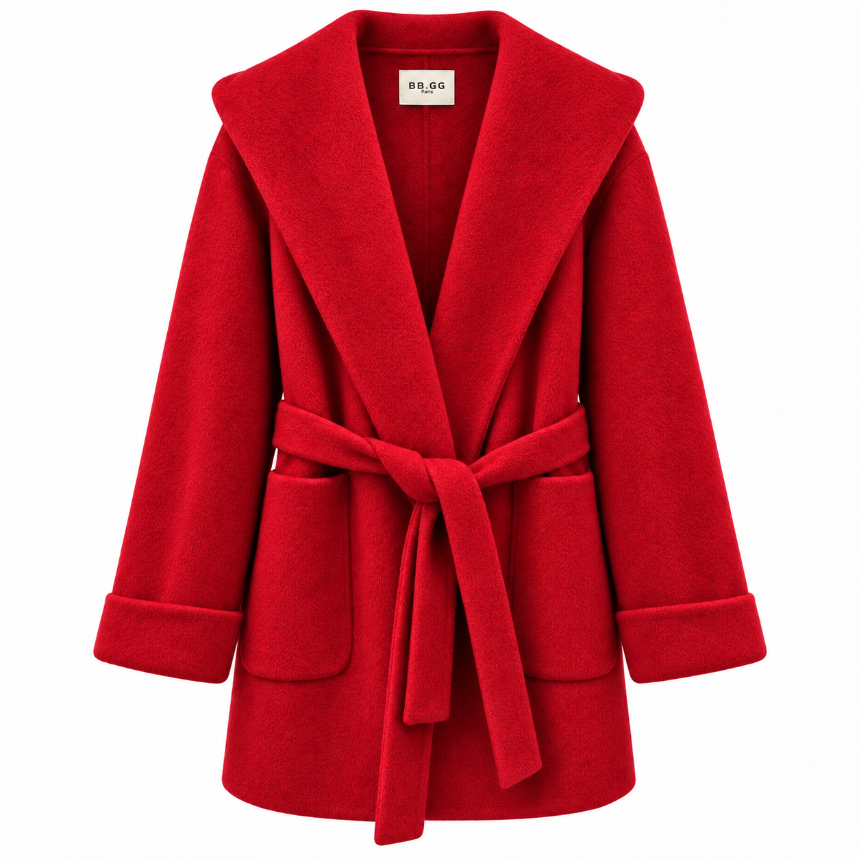 Elara Cashmere Wrap Coat