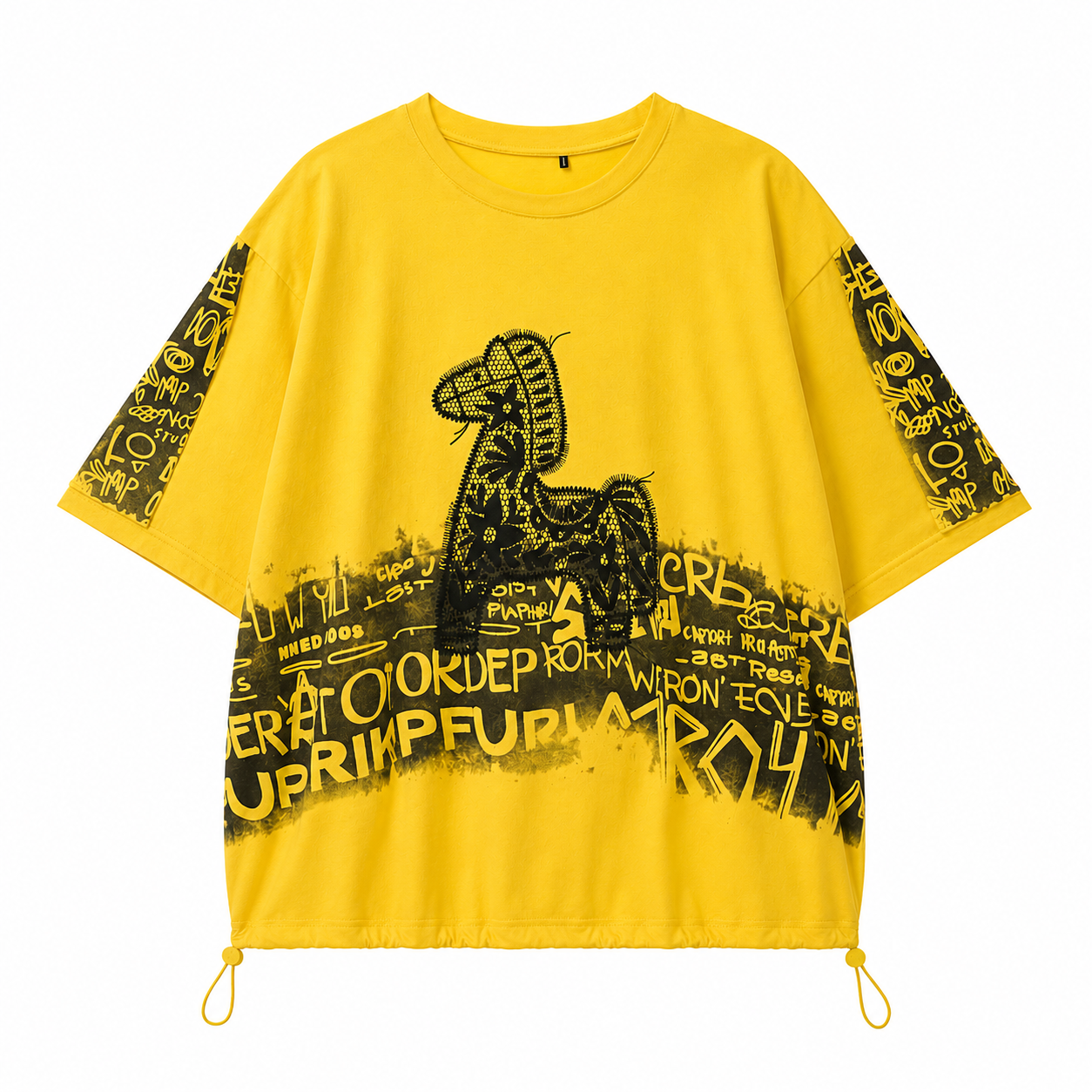 Shadow Script Tee