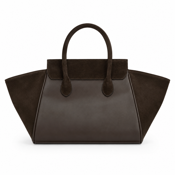Marlowe Suede Wing Tote