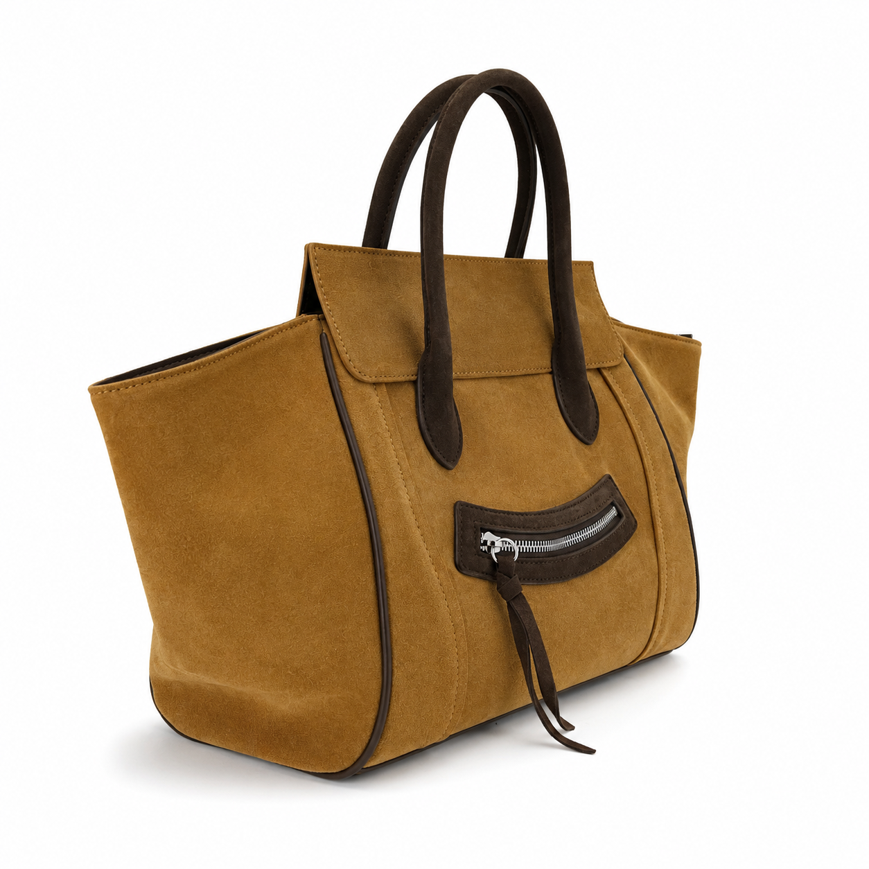 Marlowe Suede Wing Tote