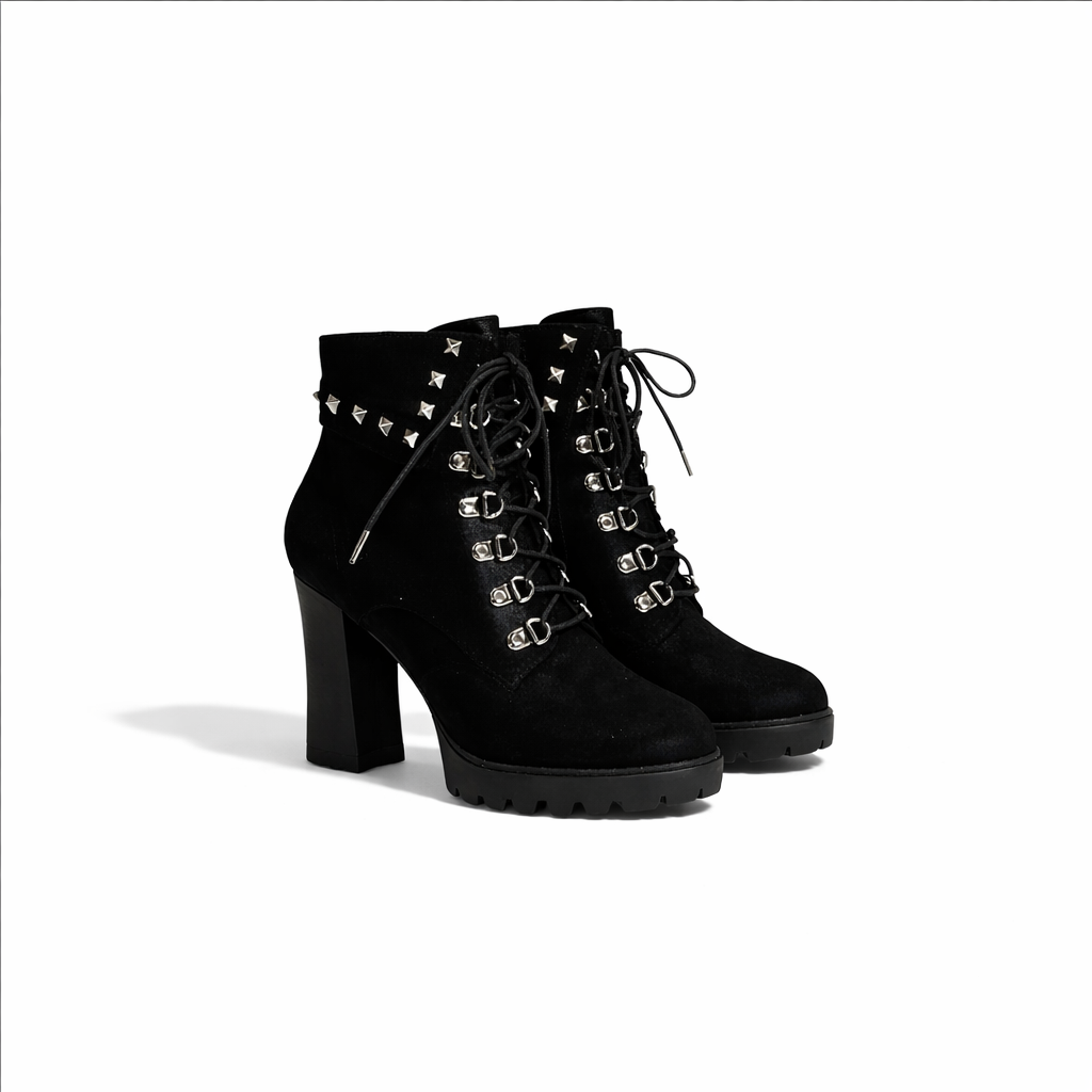Rivet Heel Boot
