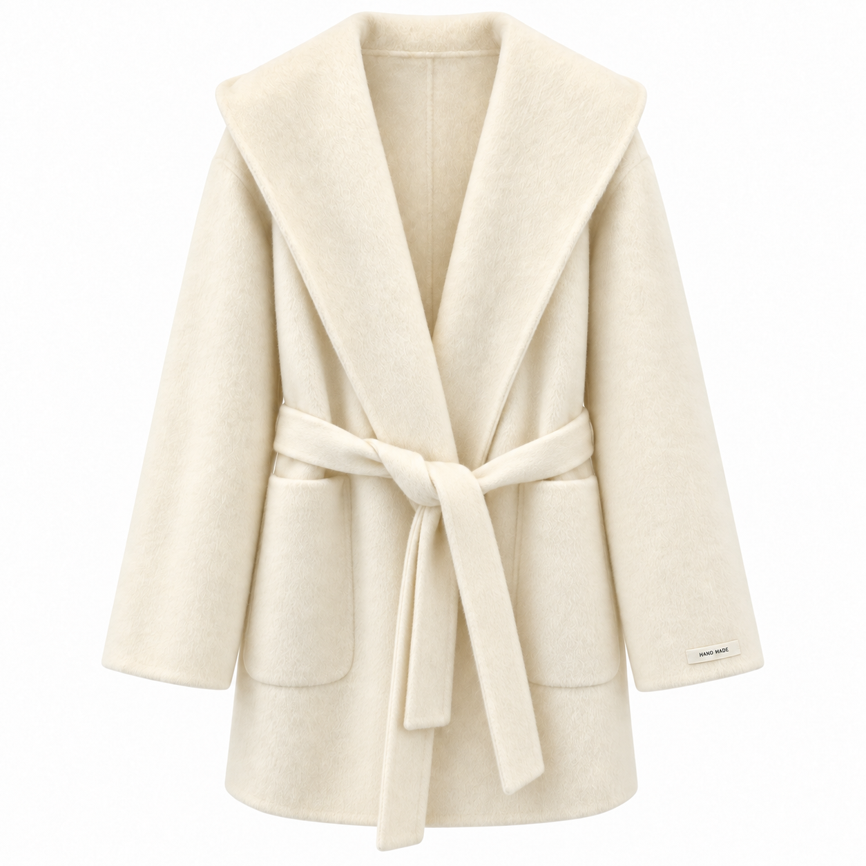 Elara Cashmere Wrap Coat