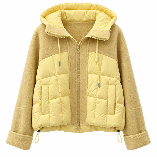 Elara Mixed-Media Jacket