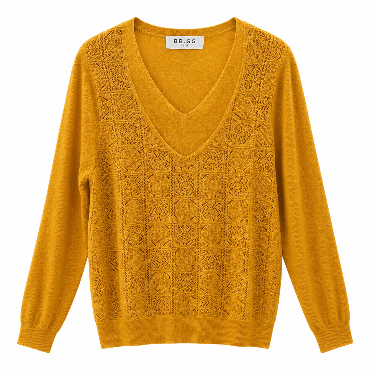 Aurelia Lace Knit Sweater