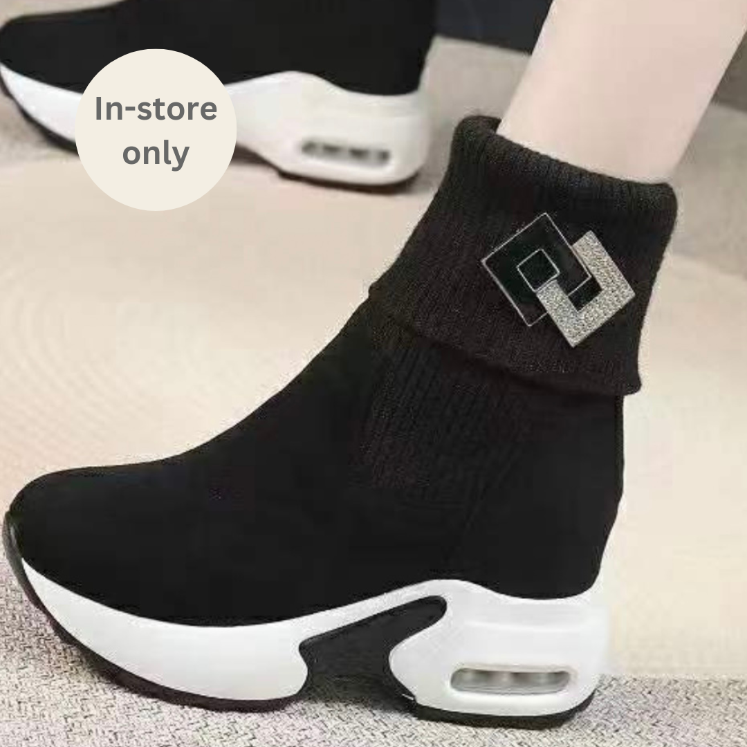 High top sock sneakers best sale