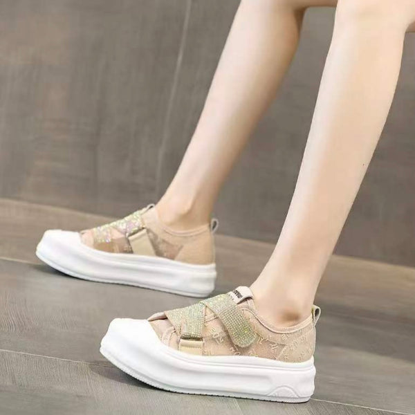 Sparkle Mesh Bear Sneakers