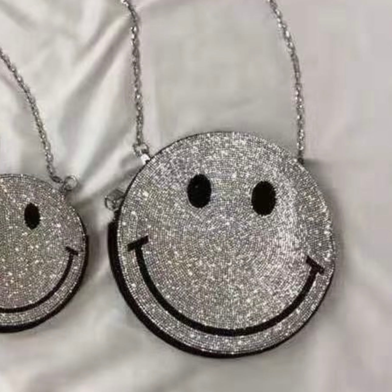 Smiling Face Crossbody Bag