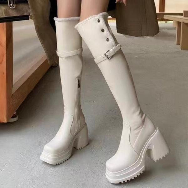 Calf Leather Riding Boots