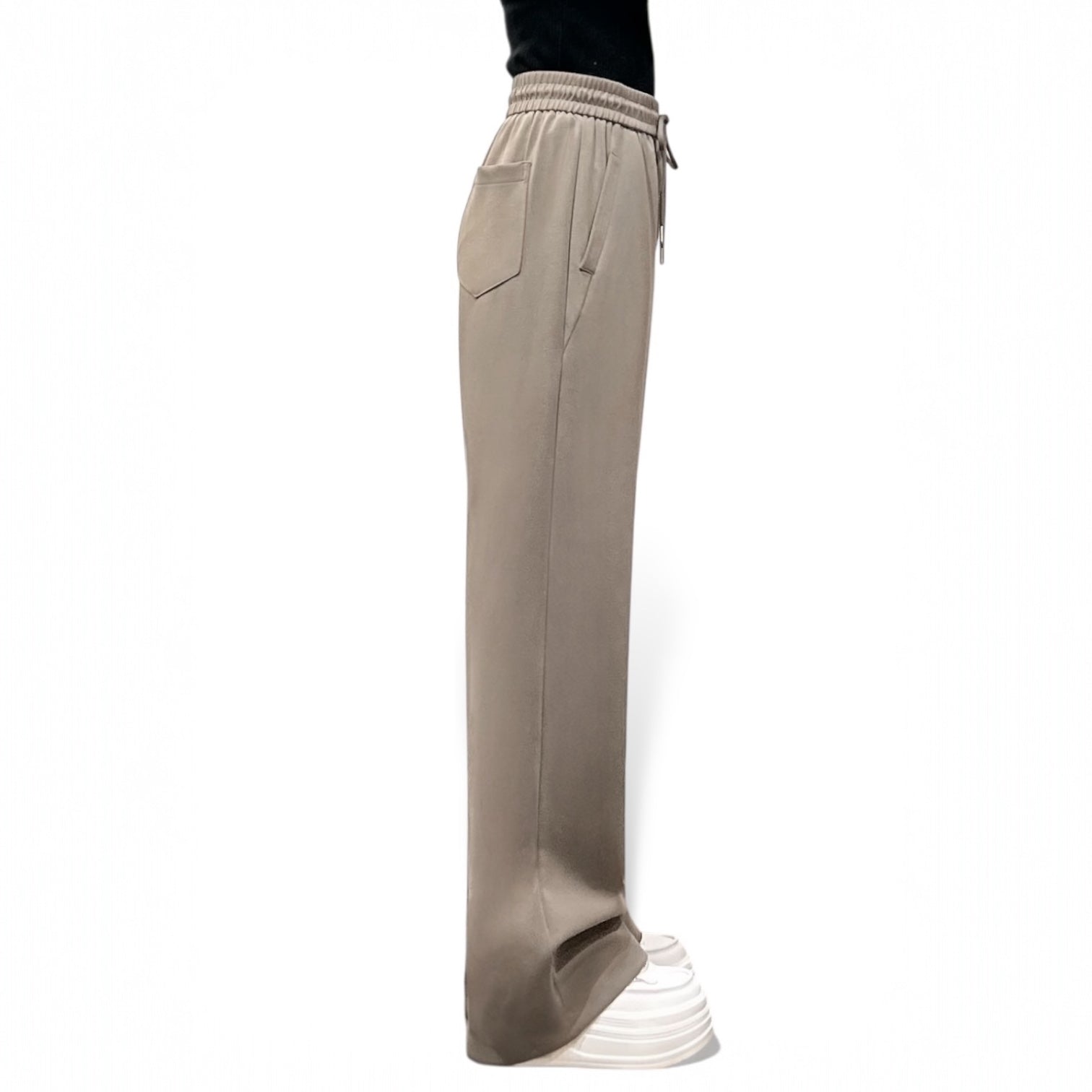 Ultra-Soft Silk-Blend Relaxed Joggers