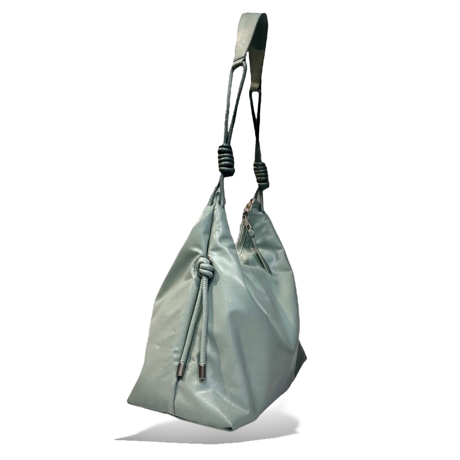 Drift Knot Calfskin Hobo Bag