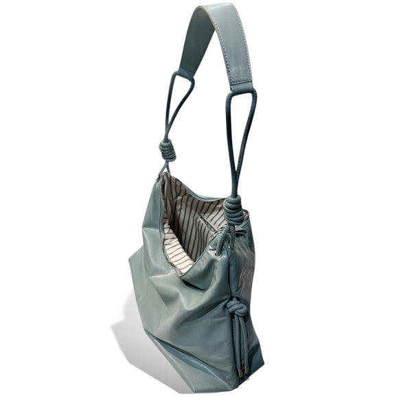 Drift Knot Calfskin Hobo Bag