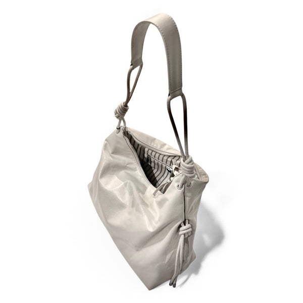 Drift Knot Calfskin Hobo Bag