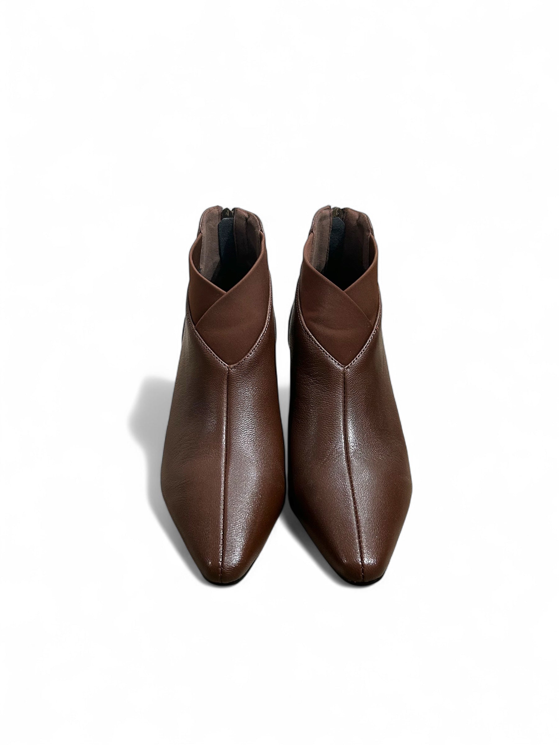 Classic Ankle Boots – Brown & Black