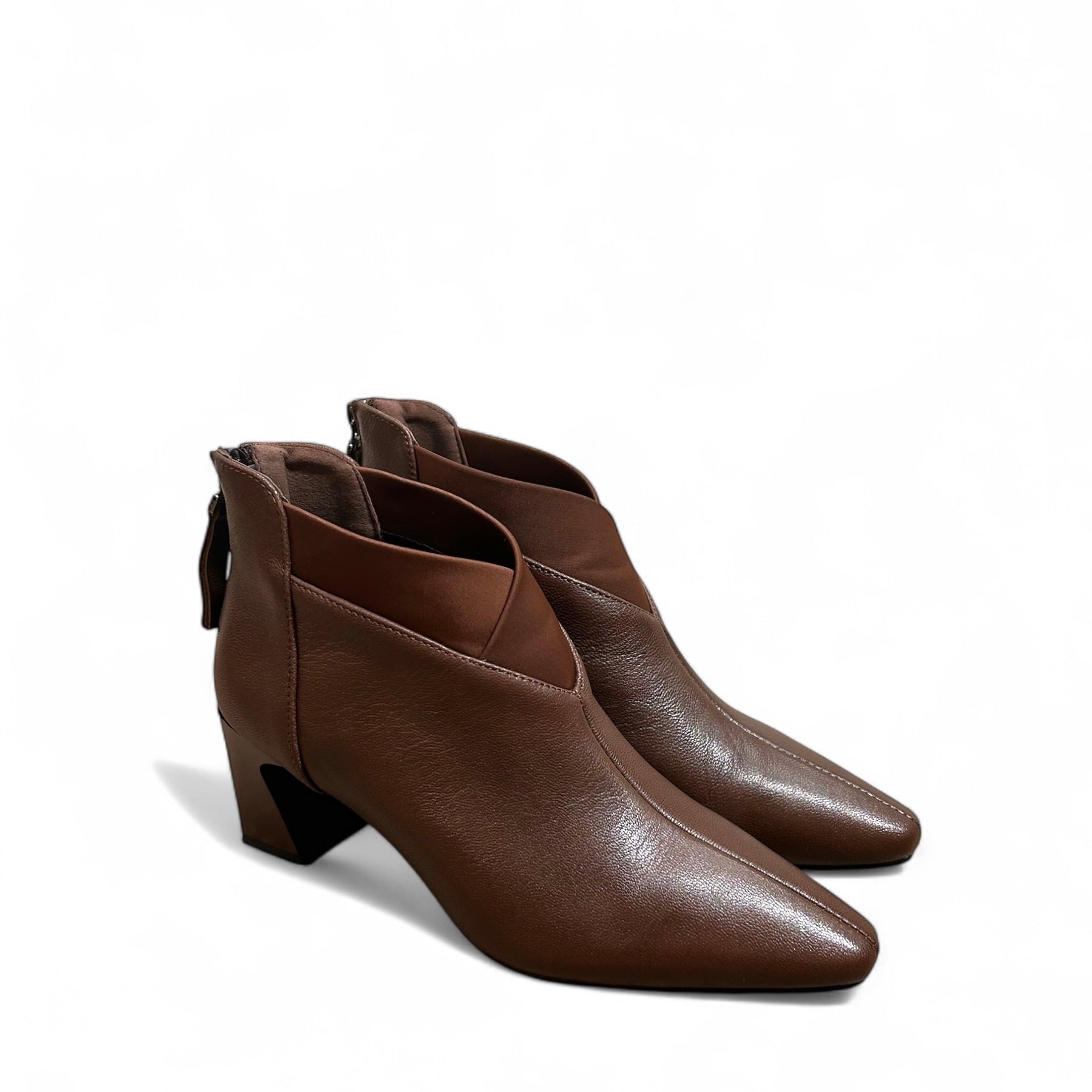 Classic Ankle Boots – Brown & Black