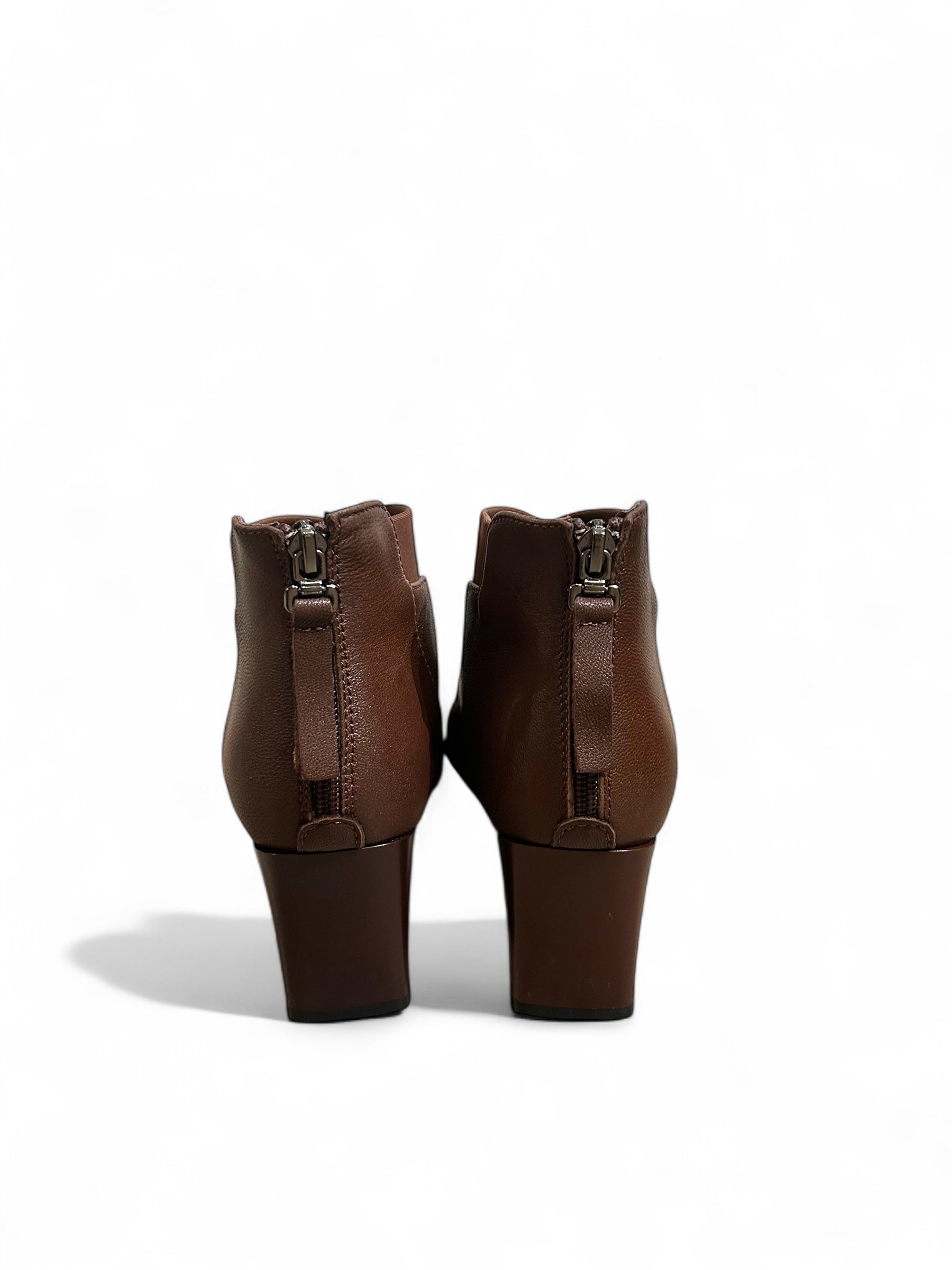 Classic Ankle Boots – Brown & Black