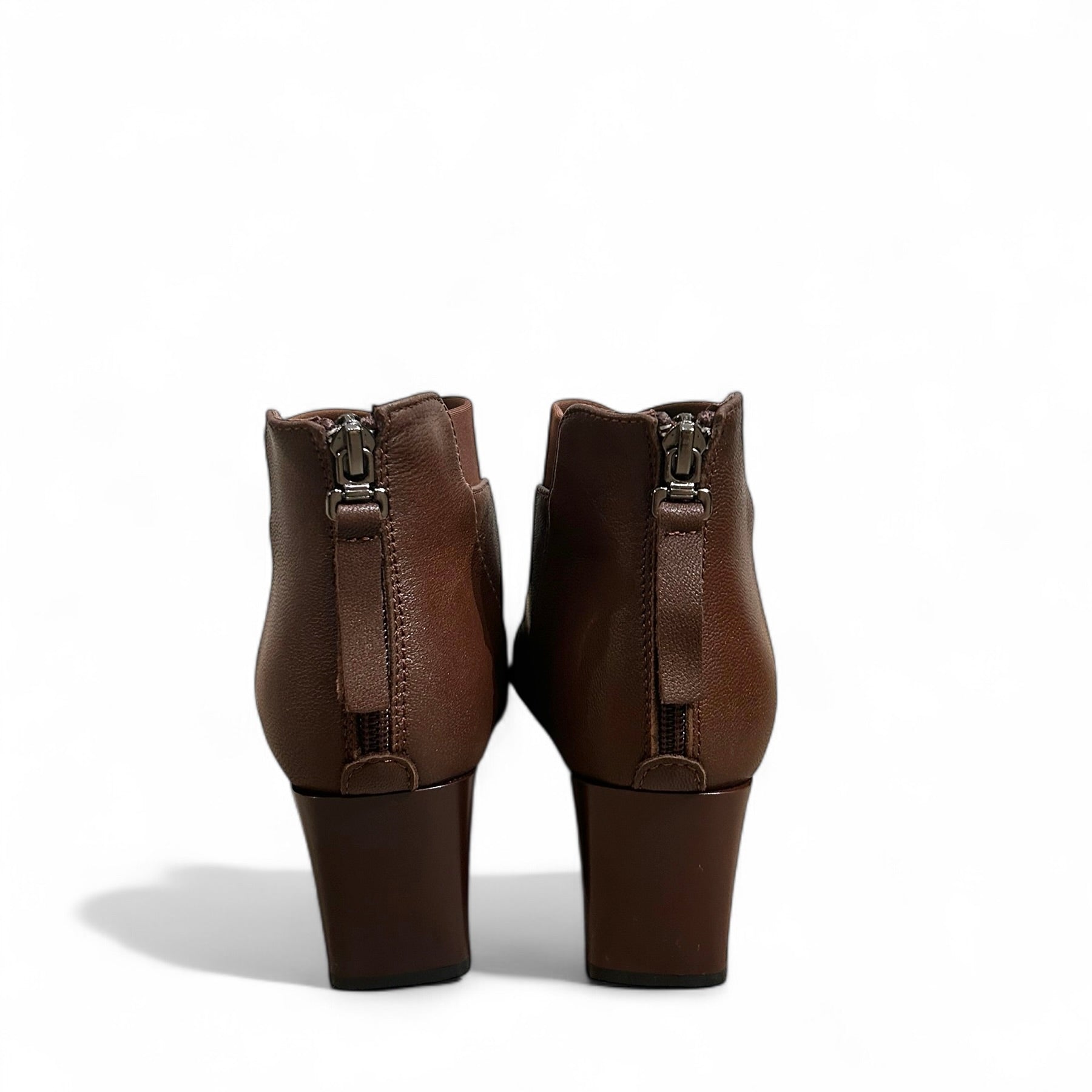 Classic Ankle Boots – Brown & Black