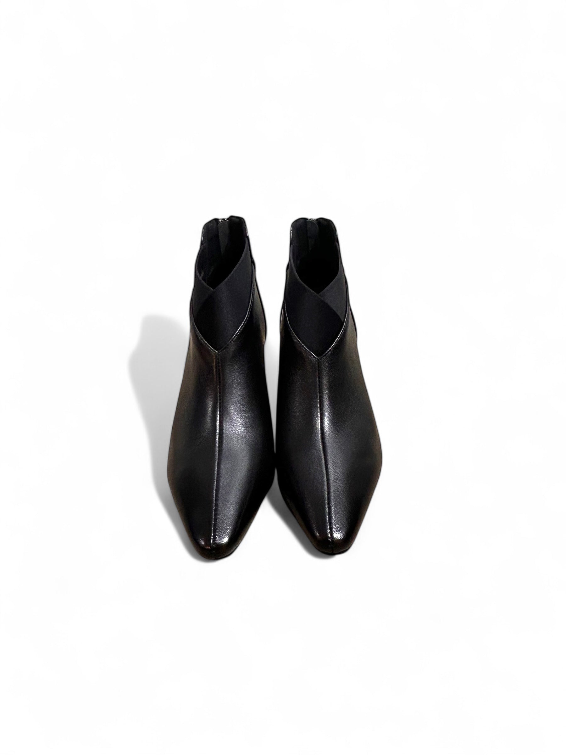 Classic Ankle Boots – Brown & Black