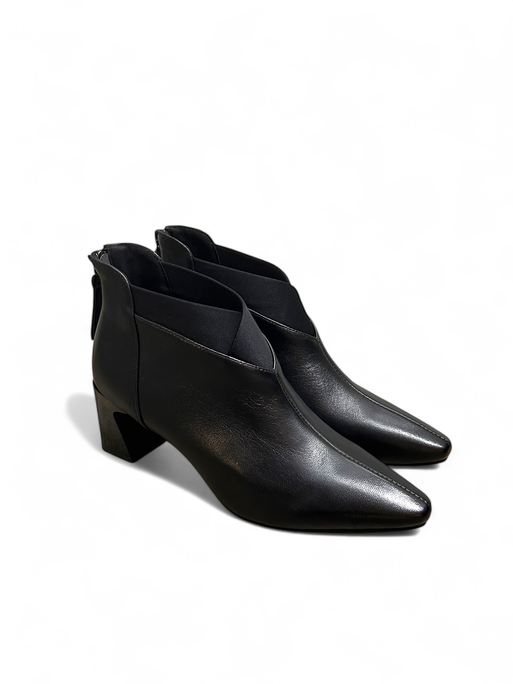 Classic Ankle Boots – Brown & Black