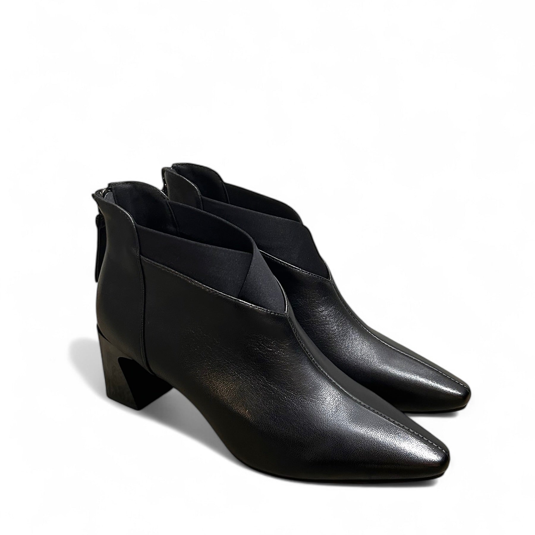 Classic Ankle Boots – Brown & Black