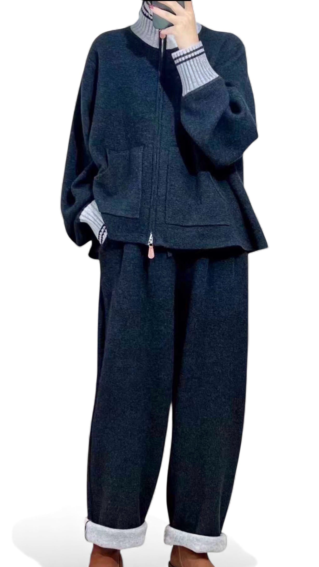 Structured Knit Jacket