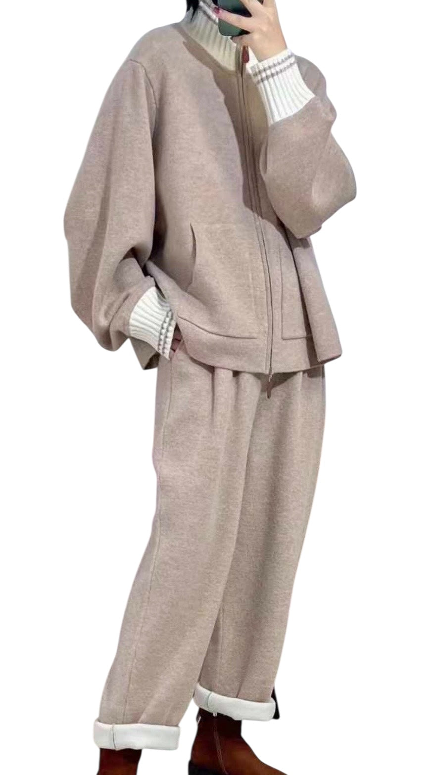 Structured Knit Jacket