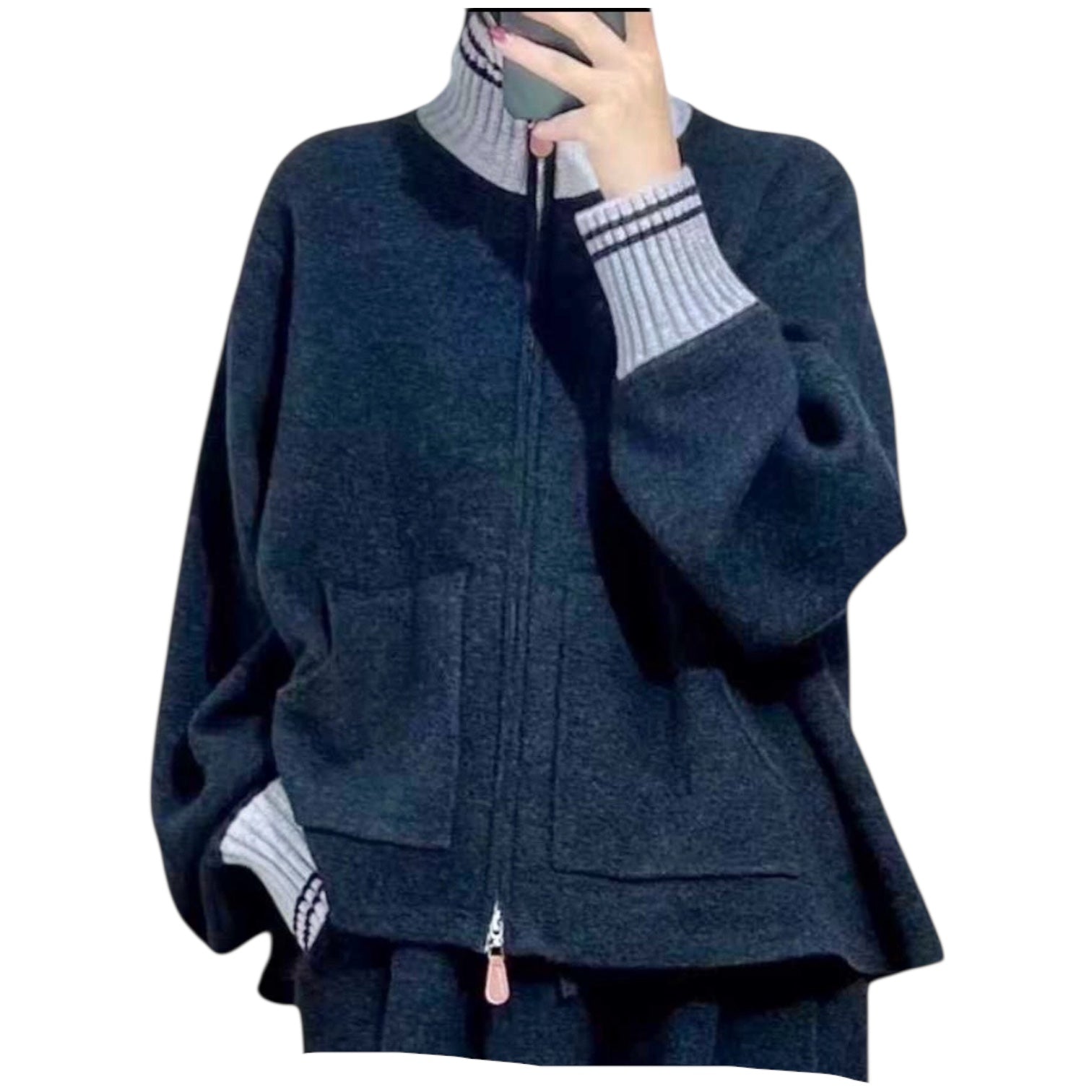 Structured Knit Jacket