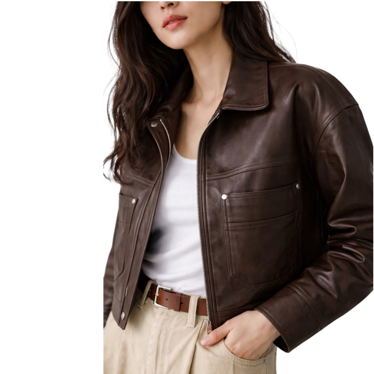 Core Leather Jacket