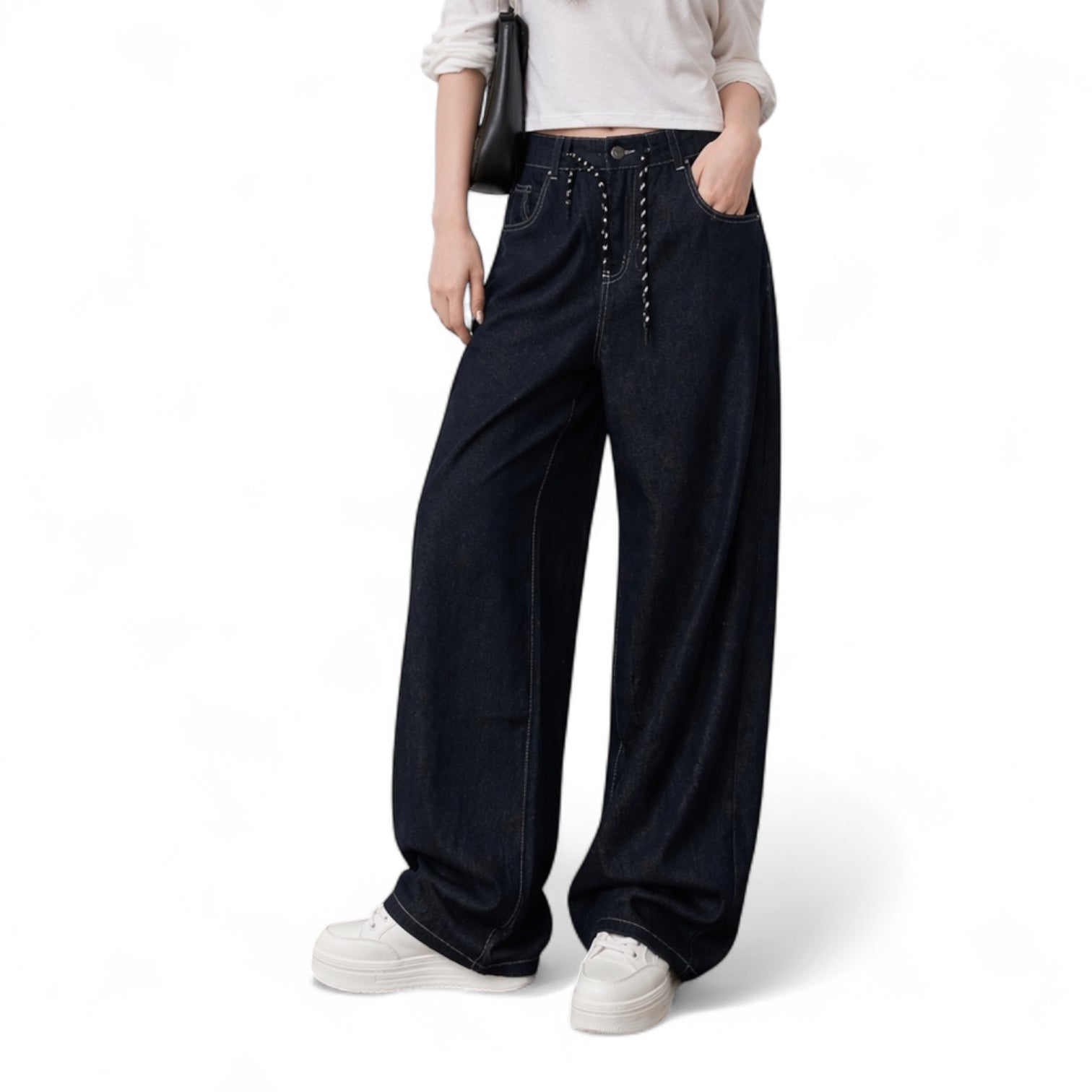 Soft Flow Drawstring Trouser