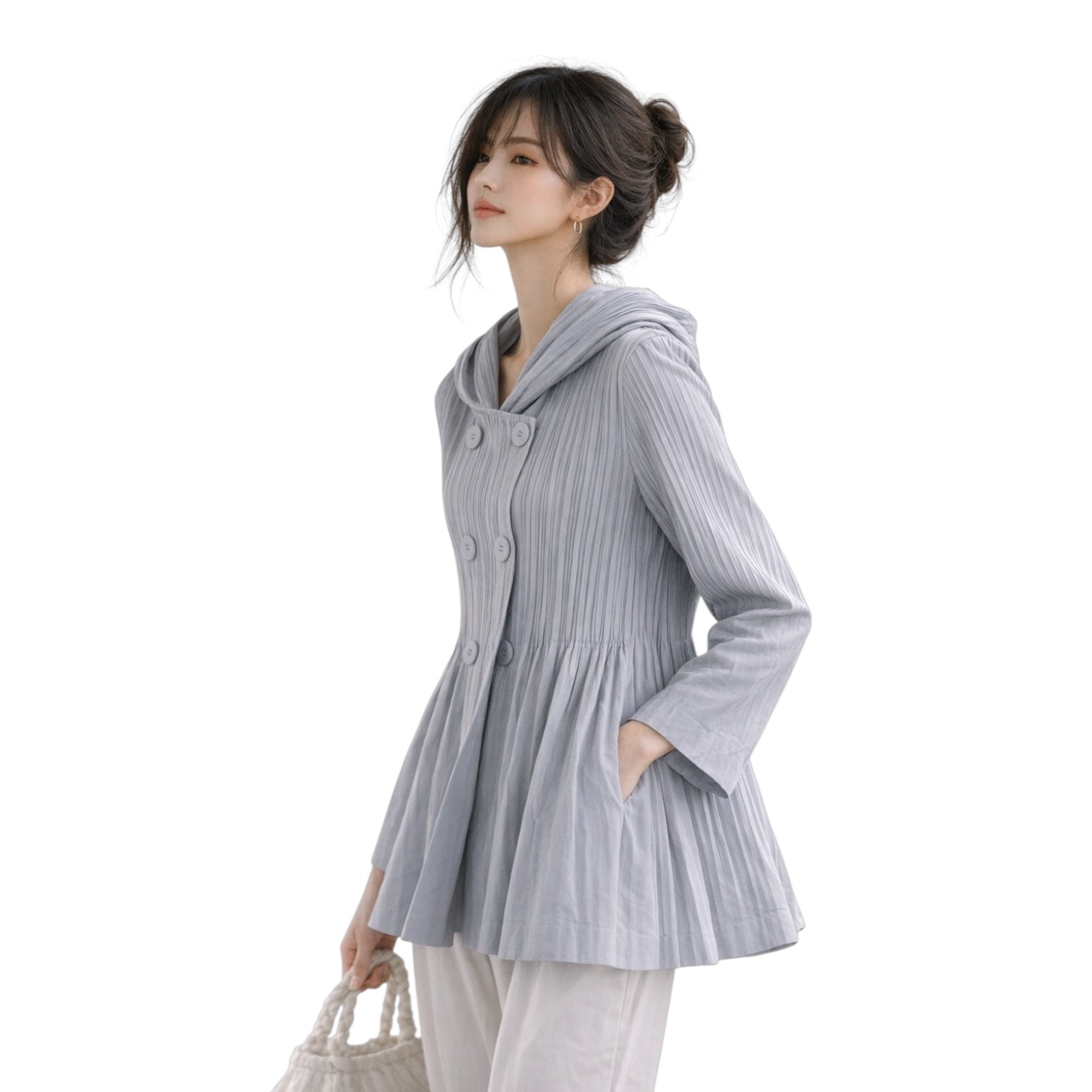 Veil Pleat Jacket