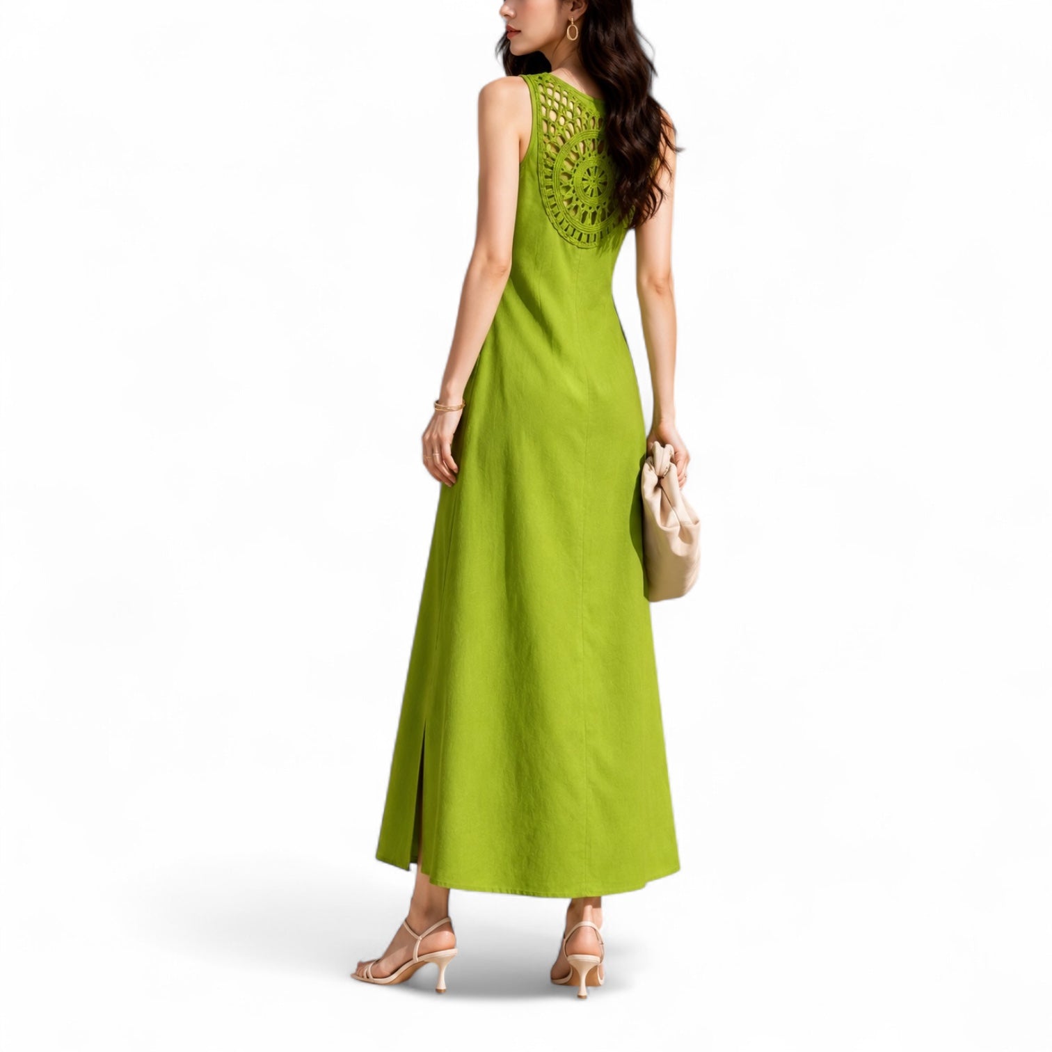 Solara Crochet Dress