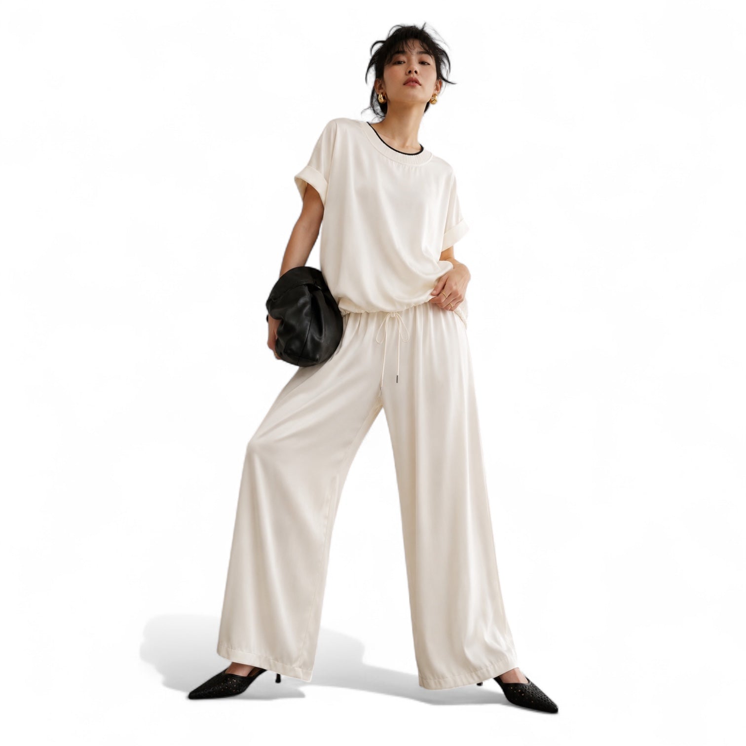Élan Silk Pants