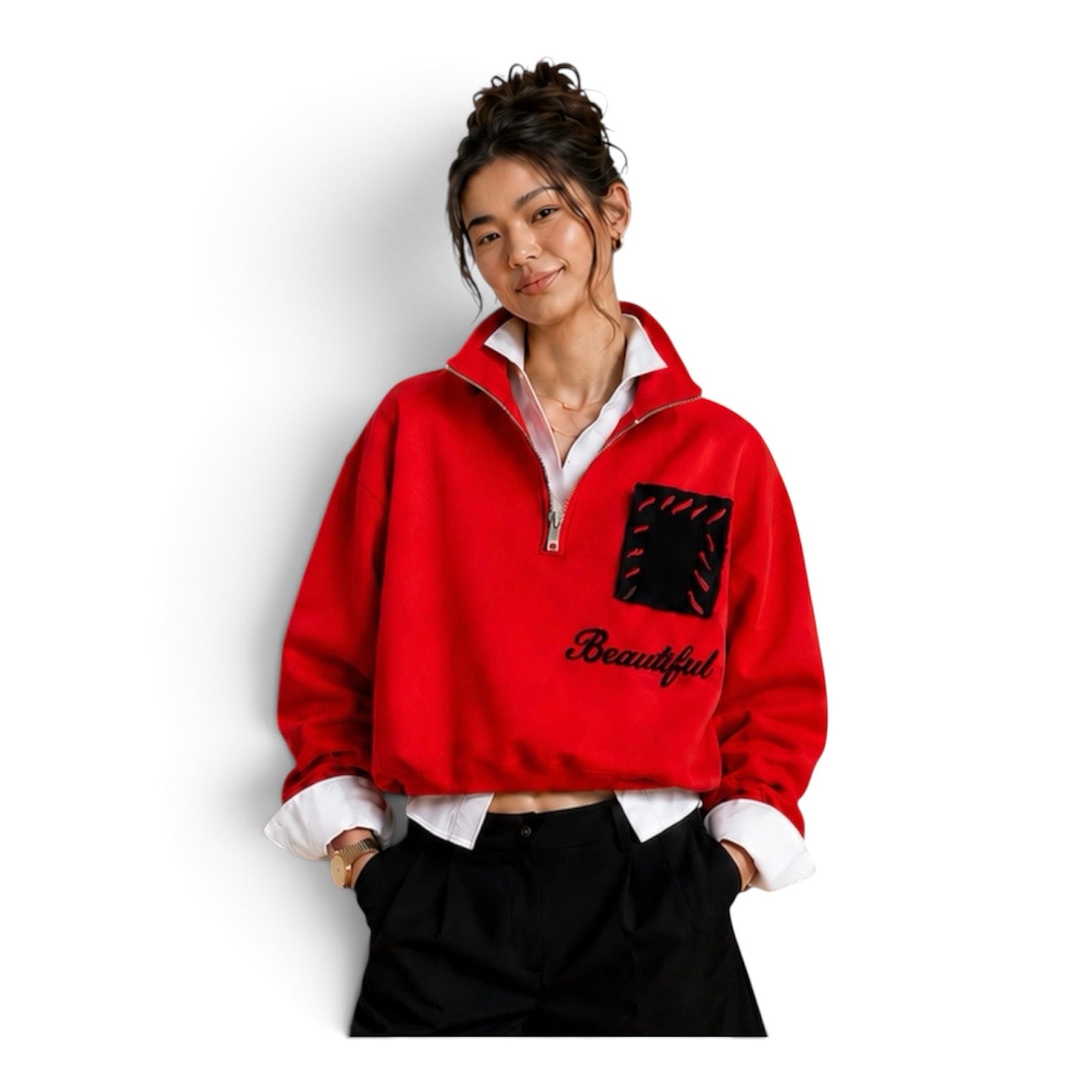 Beau Velvet Sweatshirt