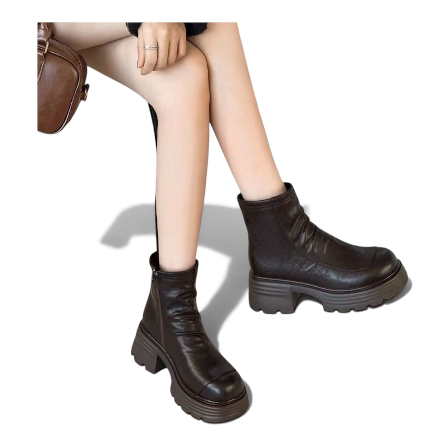 Lennox Platform Booties
