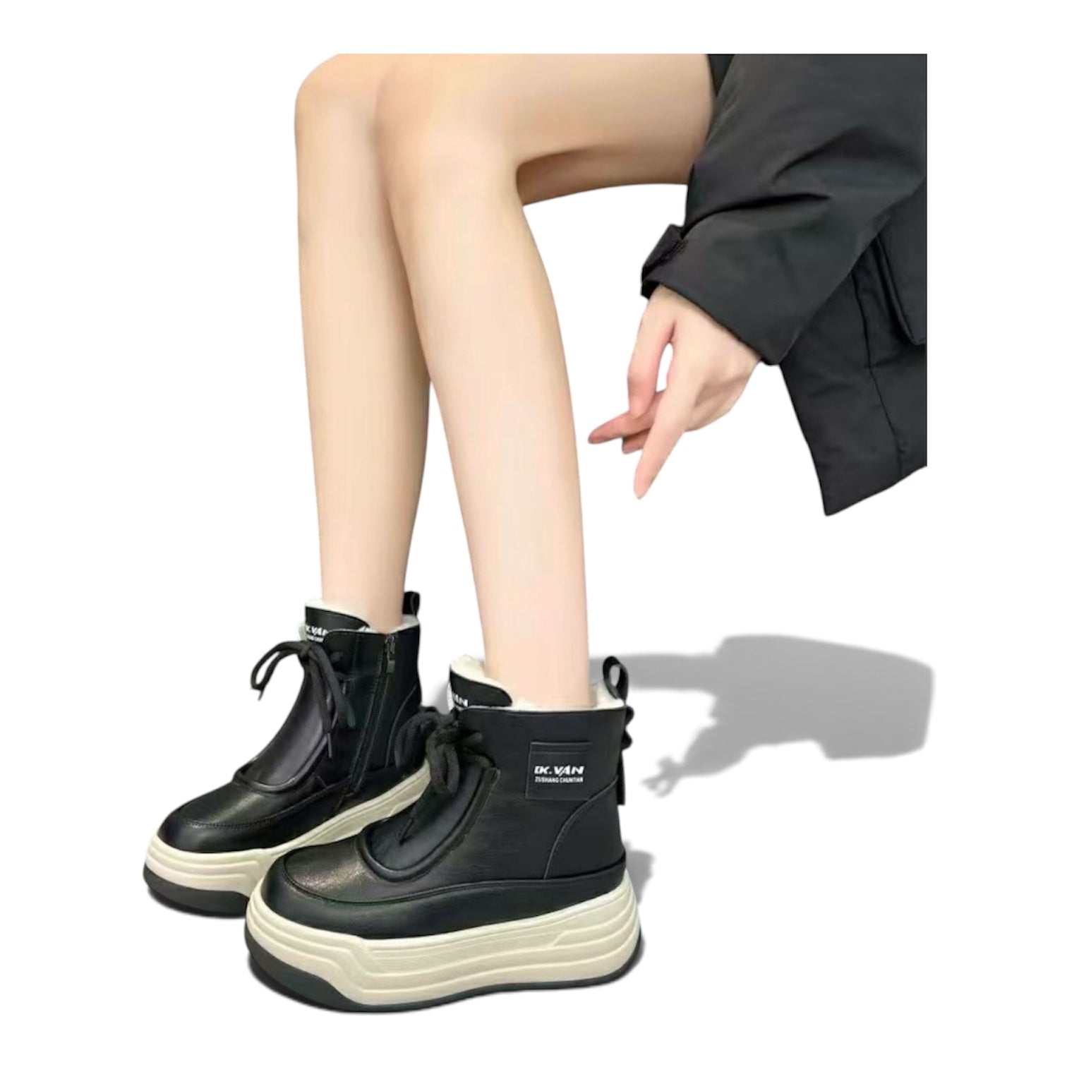 Aster Cozy Platform Booties