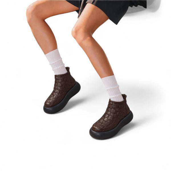 Mira Woven Booties