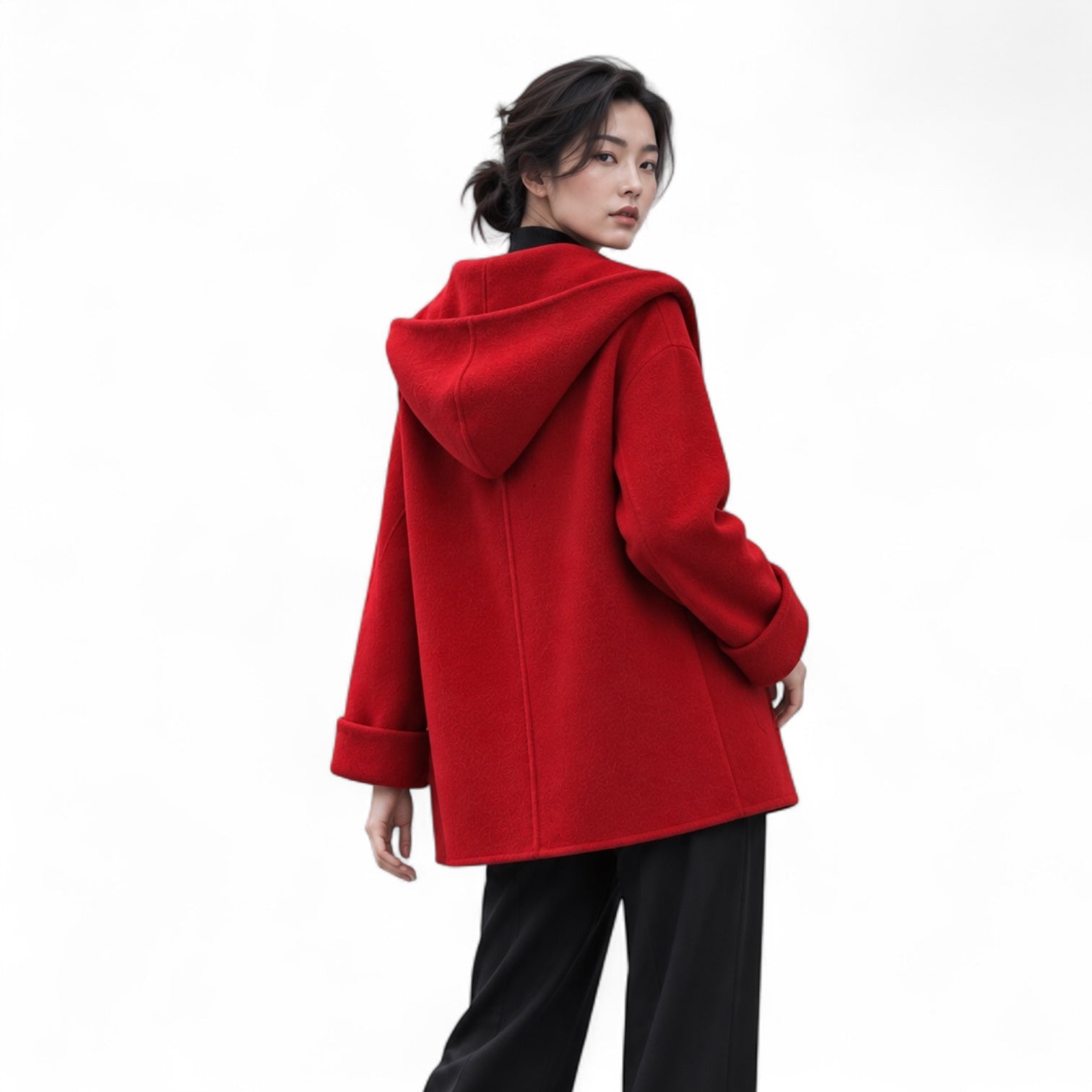 Elara Cashmere Wrap Coat