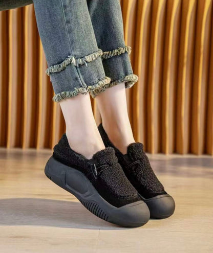 Fur Slip-on Warm Sneakers