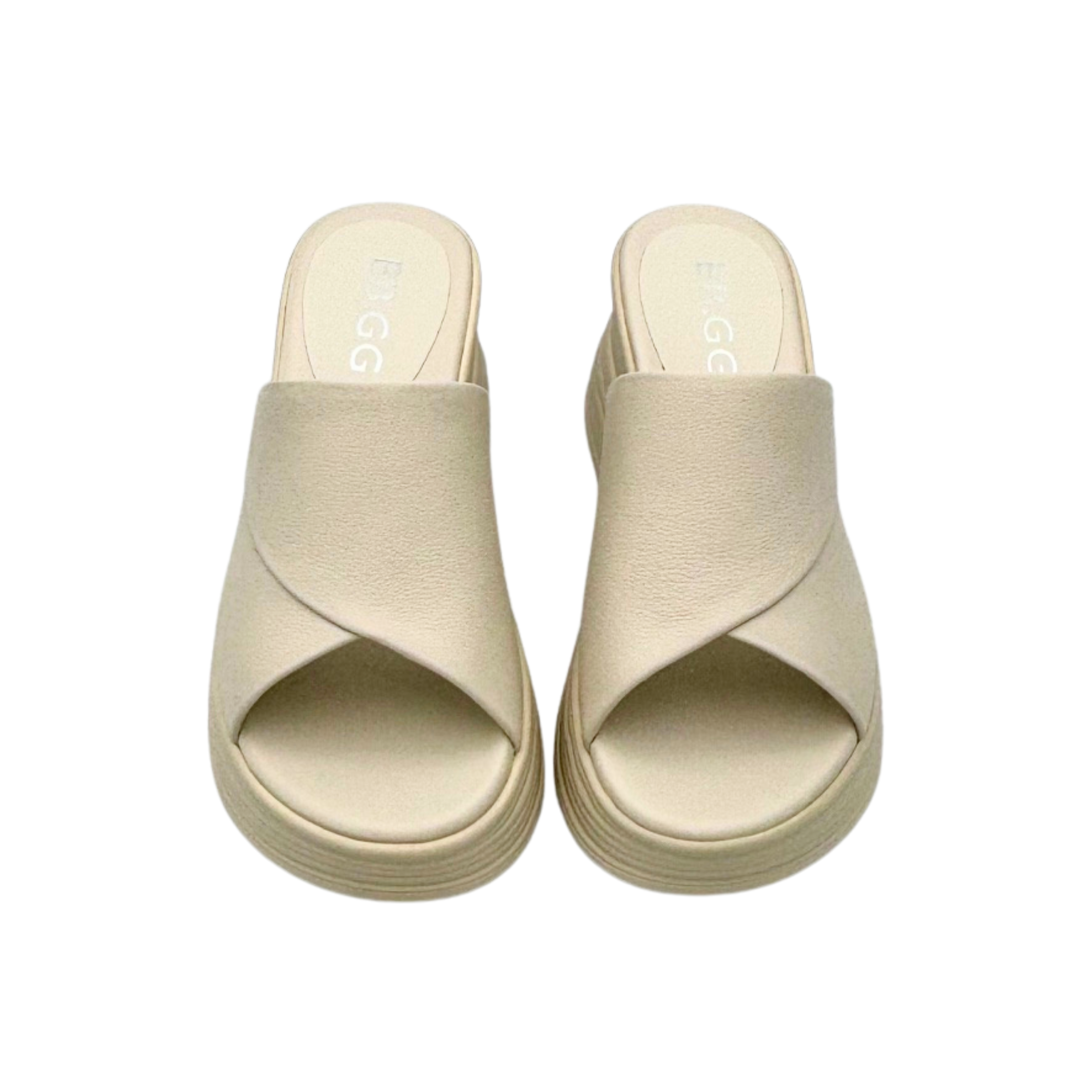 Wedge Open Toe Mules Slippers