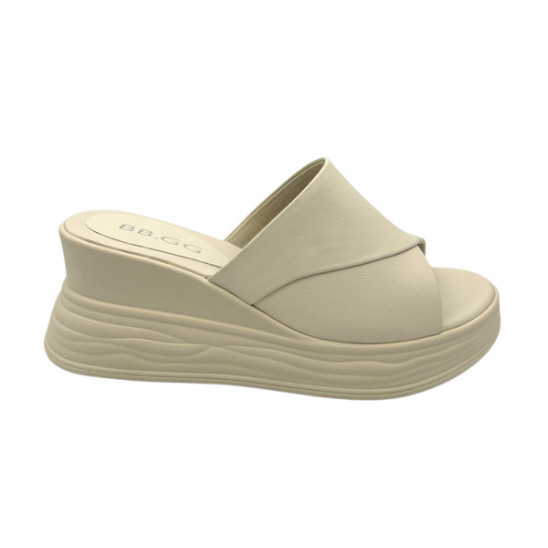 Wedge Open Toe Mules Slippers