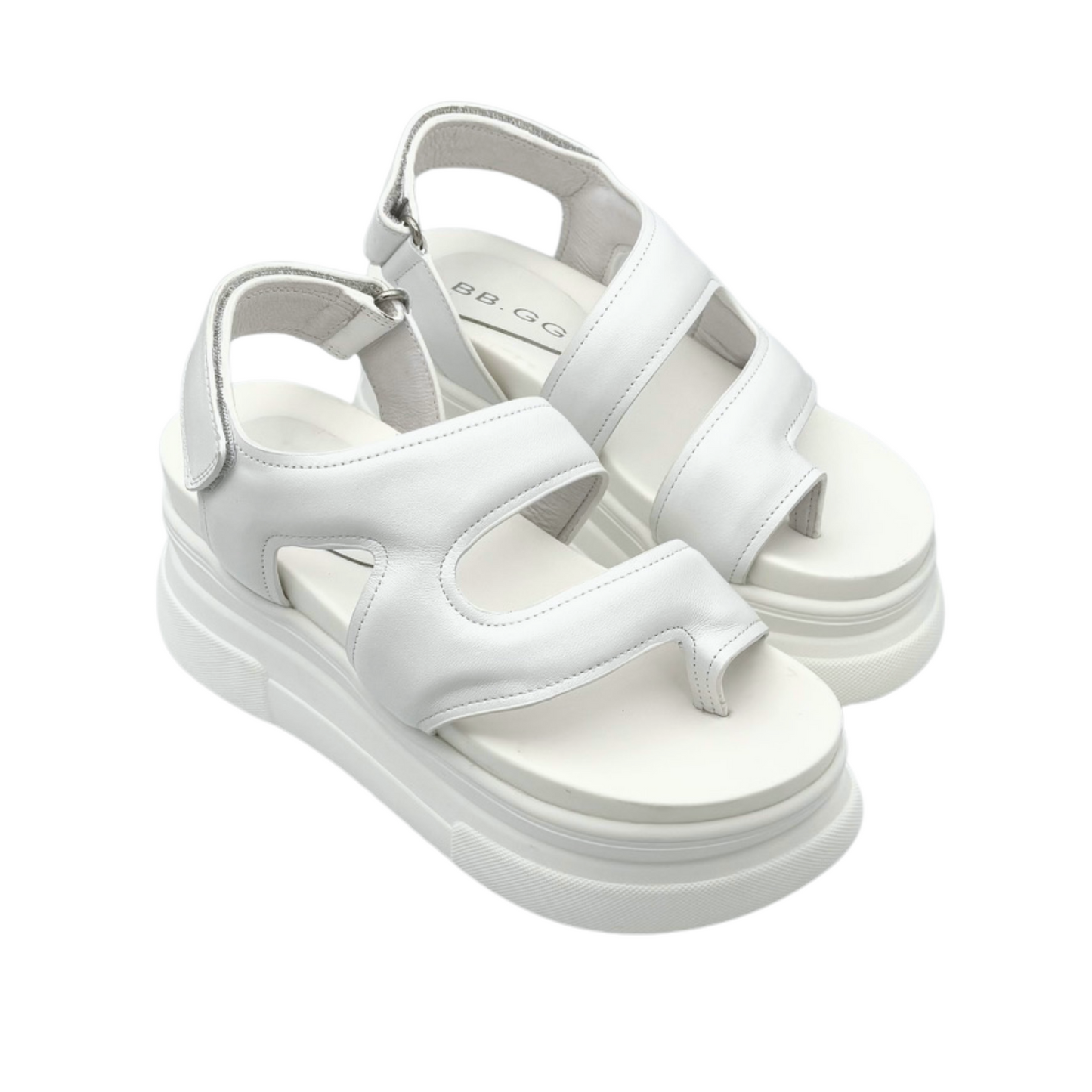 Toe Loop Platform Sandals