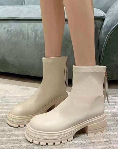 Platform Slimming Boots